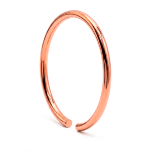 Pulseira de Cobre Cilíndrico 3mm de espessura | 100% puro | Ajustável | Amazônia Sagrada - 1 Unidade